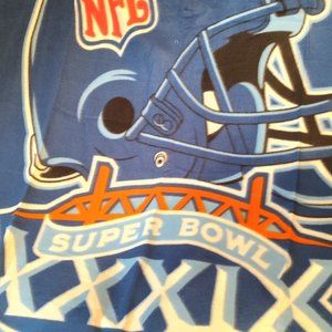 Super Bowl XXXIX (39) Blanket NEW in Package! RARE Hard To Find